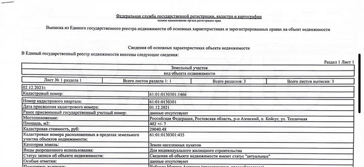 Участок 4 сот. (ИЖС)