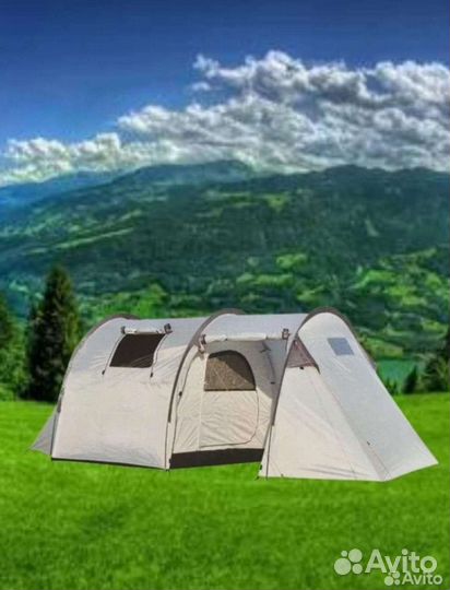 Палатка туристическая 4 местная с тамбуром 1909
