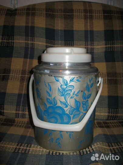 Термос суповой, металлическая колба, СССР, 3 литра