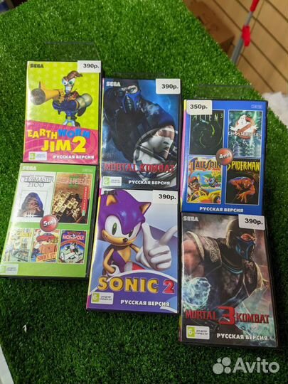 Картриджи sega