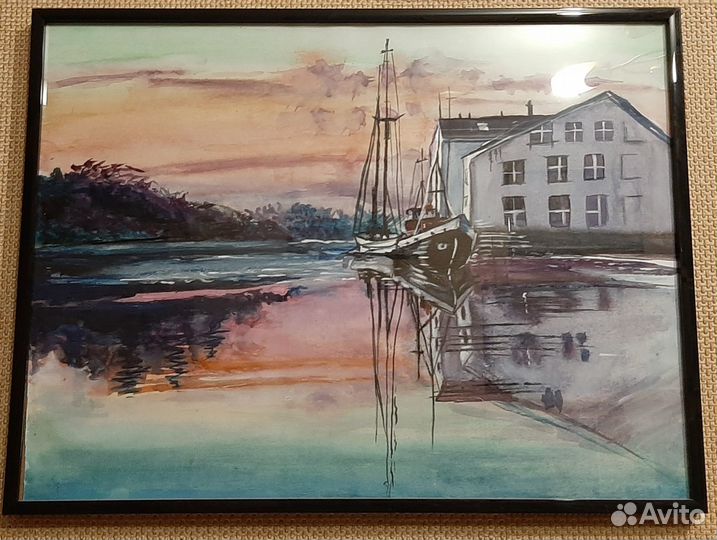 Картина гуашь