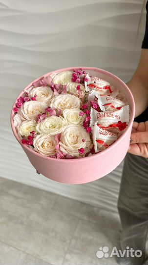 Цветы и рафаэлло