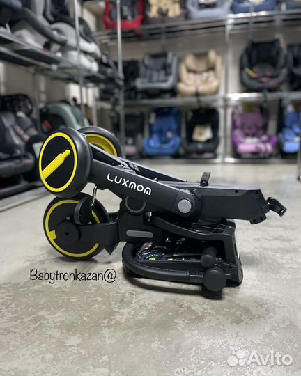 Трехколесный велосипед luxmom 368 складной