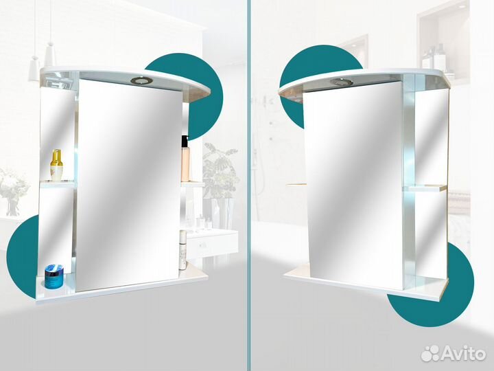 Шкаф-зеркало в ванну