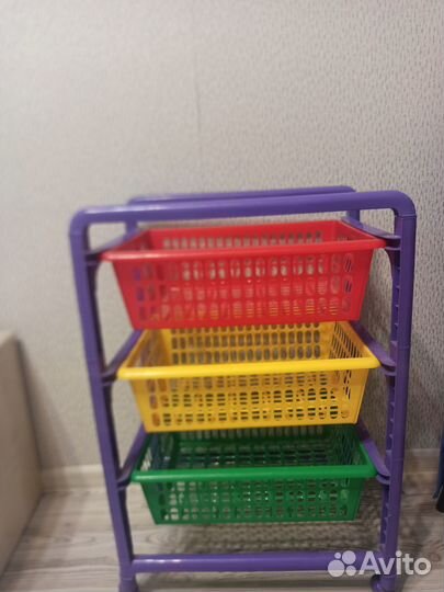 Этажерка пластиковая