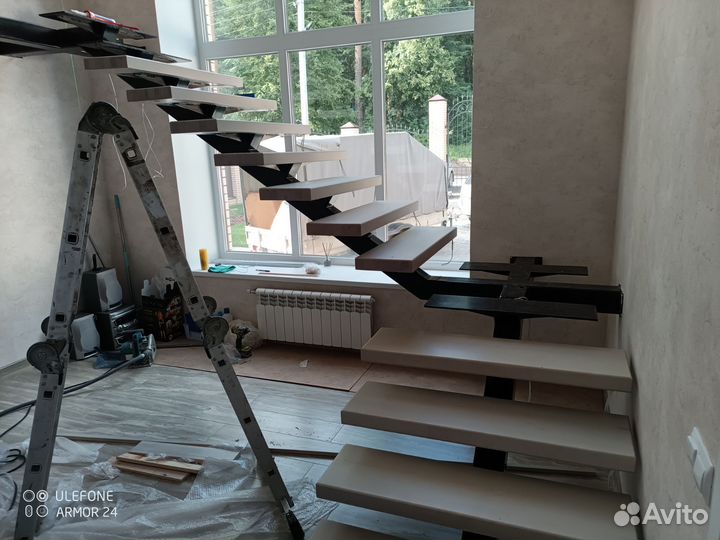 Изготовление лестницы