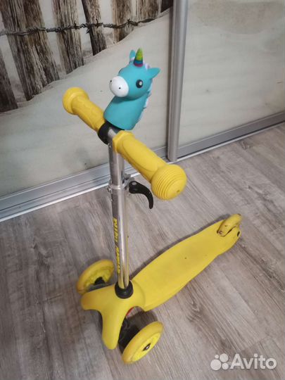 Самокат детский трехколесный бу