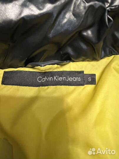 Calvin klein пуховик женский оригинал