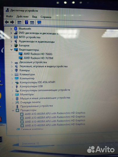 Ноутбук hp G6 AMD A10/6/1TB/2GB к5