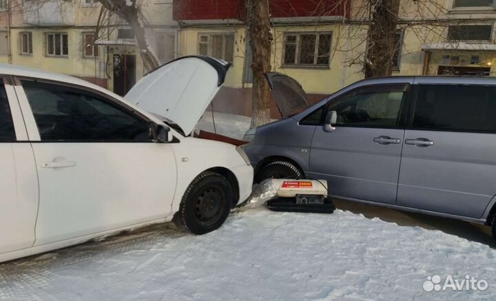 Отогрев авто
