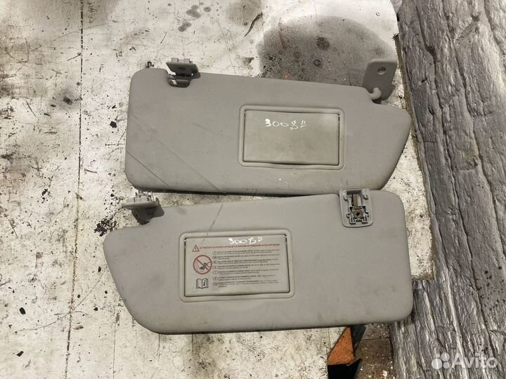 Козырек солнцезащитный (внутри) к-кт Peugeot 3008