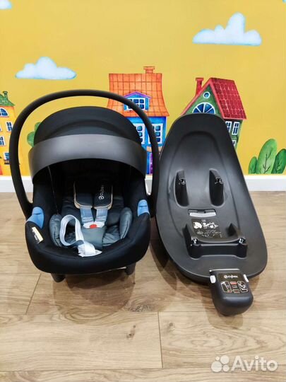 Автолюлька Cybex gold atom m i size + База isofix