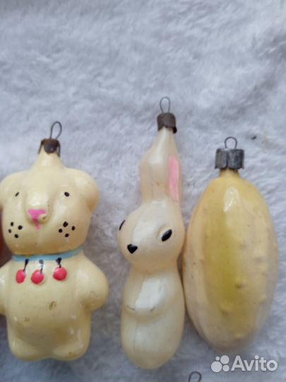 Елочные игрушки СССР