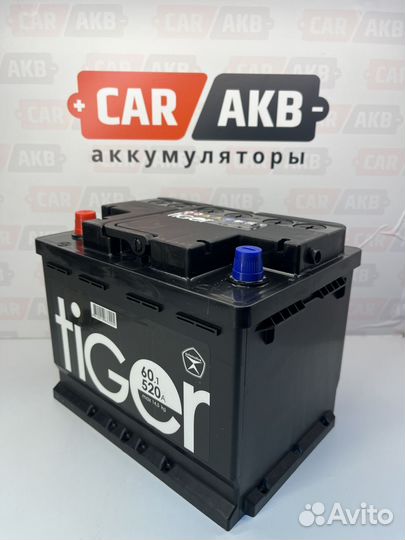 Аккумулятор 60ач новый Tiger