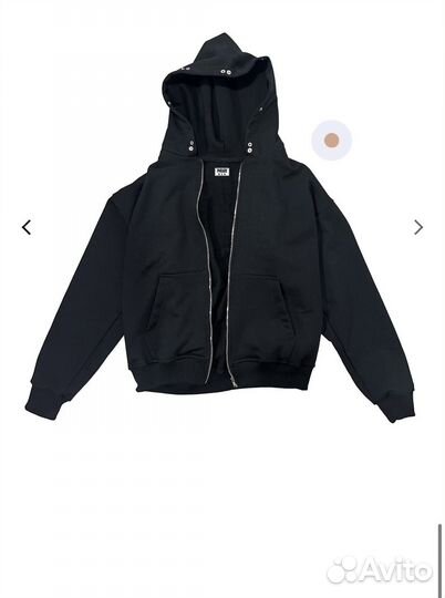 Зип худи с мехом