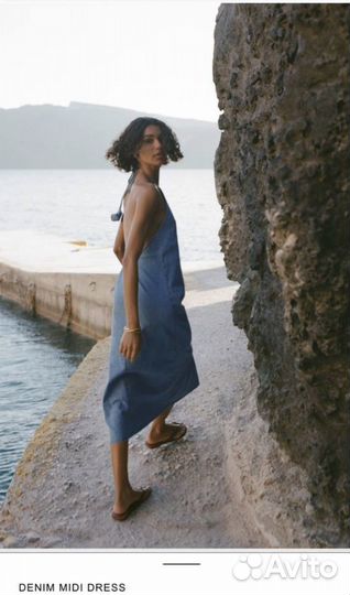 Джинсовое платье Zara NEW