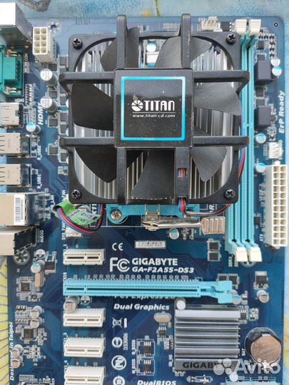 Материнская плата с процессором fm2