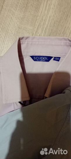 Рубашка на мальчика 134