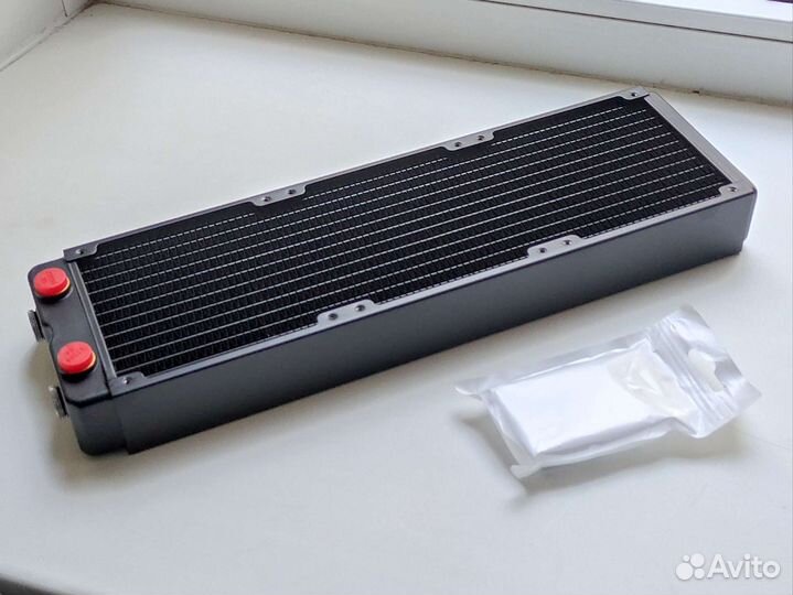 Радиатор сжо медный 360 мм, толщиной 45 мм