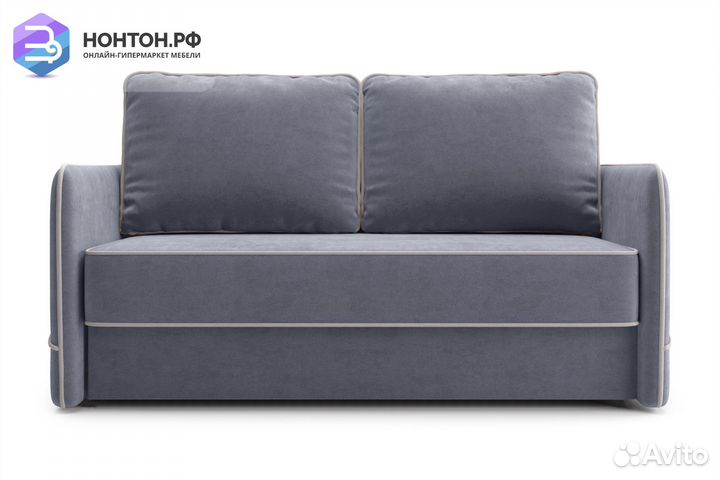 Диван еврокнижка Энерджи темно-серый