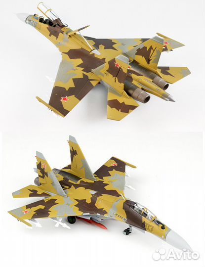 Модель самолета Су-30