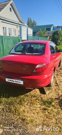 Kia Rio 1.5 AT, 2001, 221 296 км