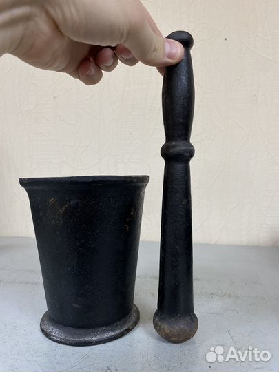 Ступа с пестиком чугун чугунная
