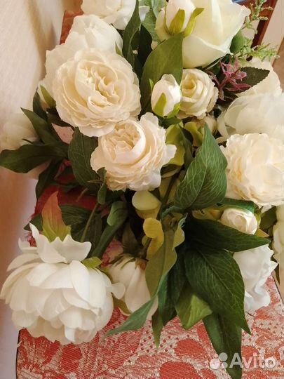 Искусственные цветы для декора свадьбы