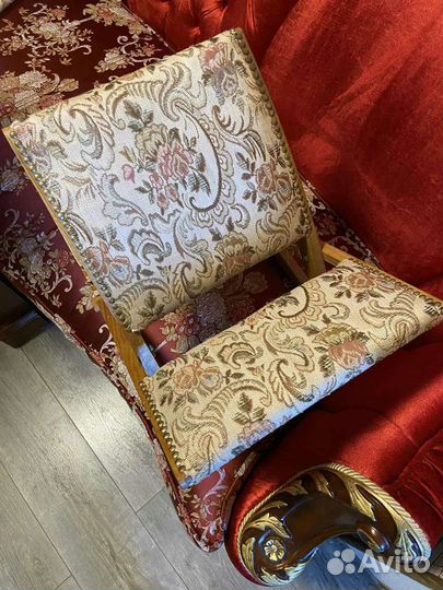 Стульчик - качалка детский. Винтаж