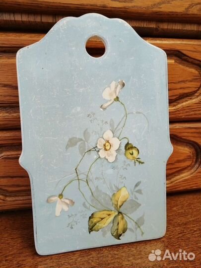 Фарфоровая сырная доска. Кузнецов