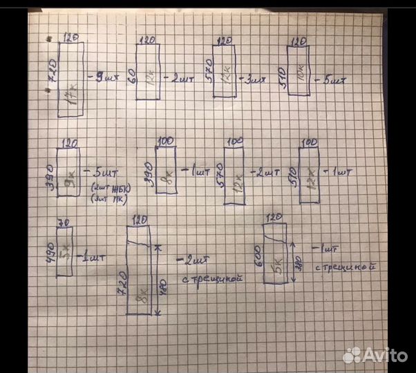 Плиты перекрытия пустотные бу