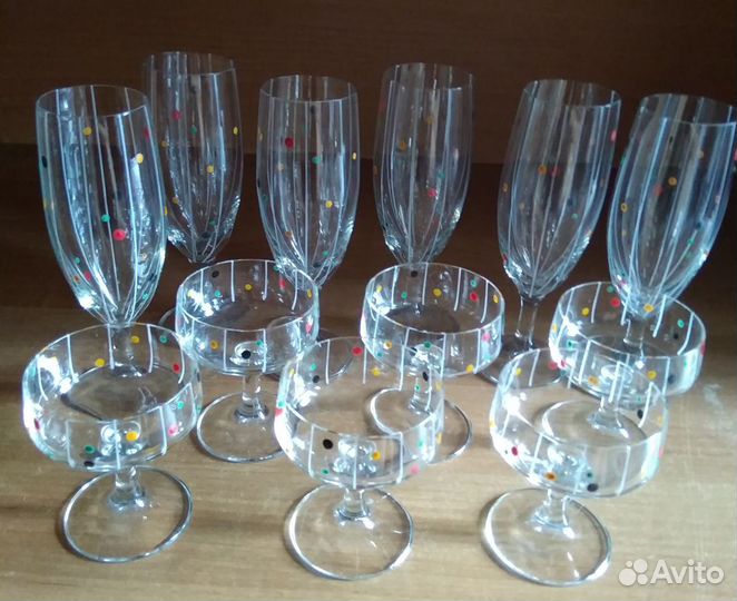 Фужеры гдр 75г.в