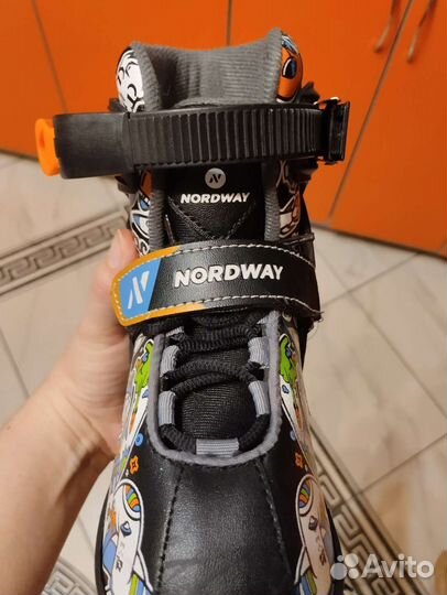 Коньки раздвижные Nordway