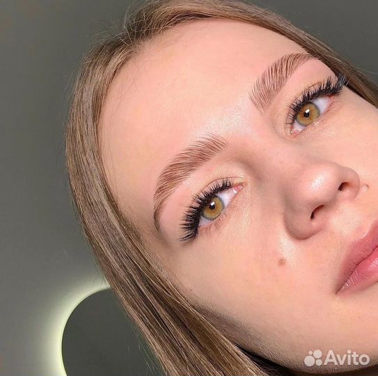 Архитектура бровей Ламинирование бровей