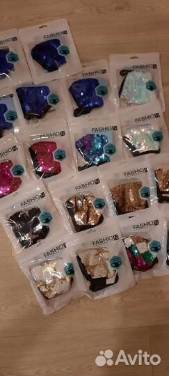 Маска пайетки