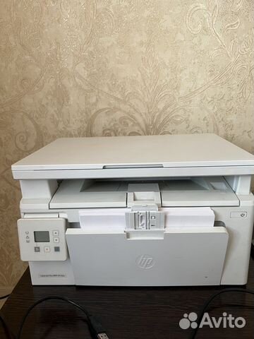Мфу hp laser jet pro mfp m132a черно-белый