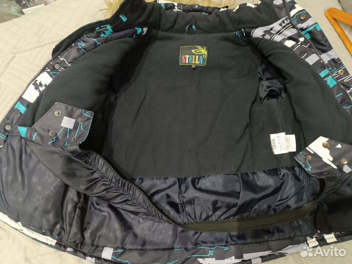 Куртка зимняя для мальчика 122 размер