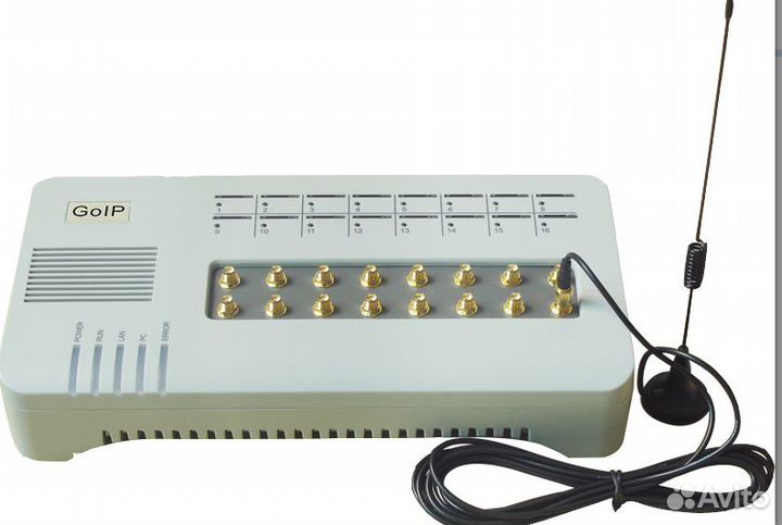 GoIP 16 (5 дБ) - GSM-шлюз на 16 сим-карт