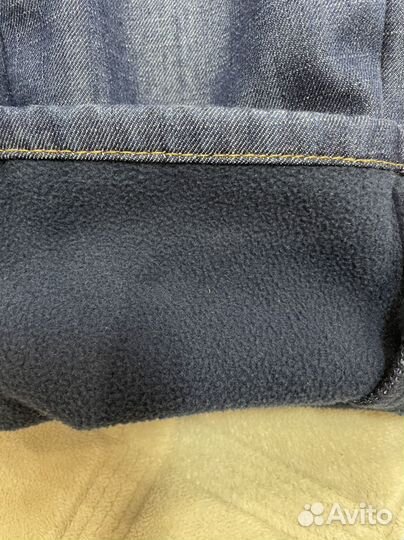 Джинсы утепленные для мальчика