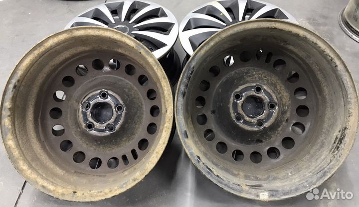 Железные диски Opel R16 5x105