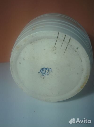 Бочонок лфз банка для хранения фарфоровая 50-е