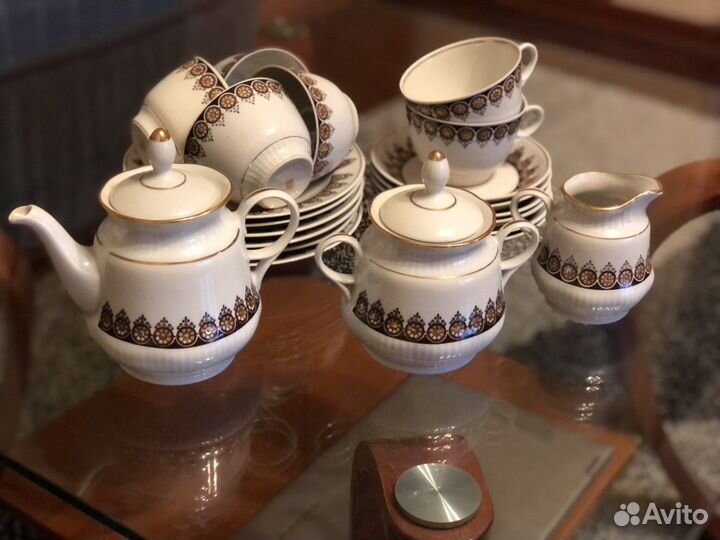Чайный сервиз фарфор СССР