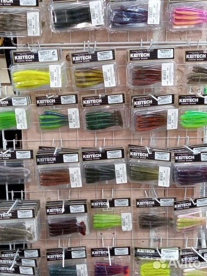 Силиконовые приманки Keitech