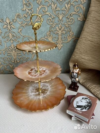 Фруктовница из эпоксидной смолы