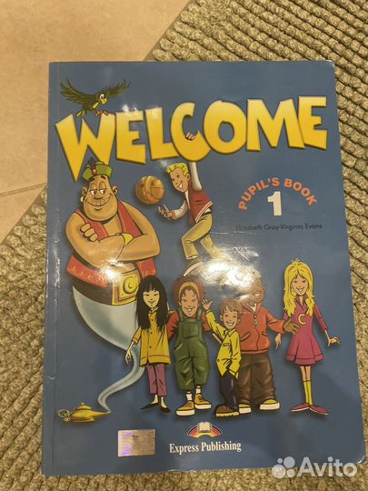 Учебник и рабочая тпо английскому языку Velcome