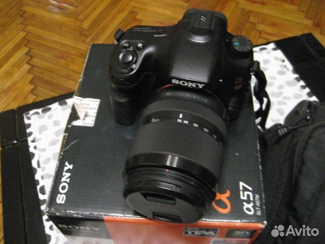 Фотоаппарат sony alpha SLT-A57M 18-135 SAM