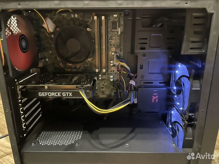 Игровой компьютер i5/gtx1650/16gb/ssd256/hdd500