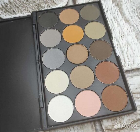Тени для век. Палетка 12 цветов