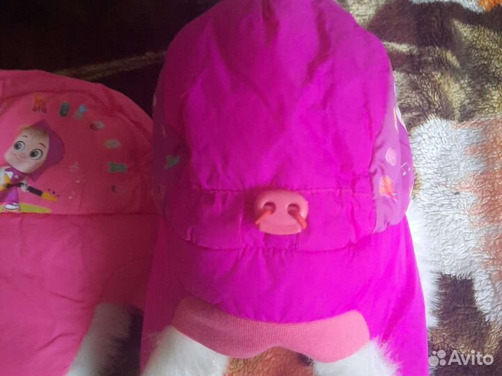 Шапка зимняя для девочки