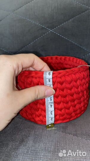 Карзина интерьерная. Ручная работа